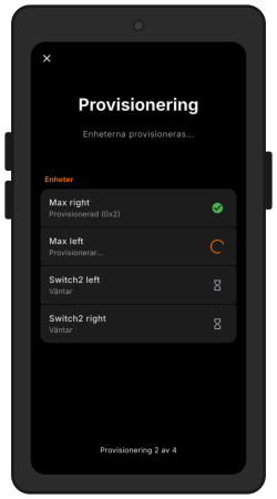 Installation pågår